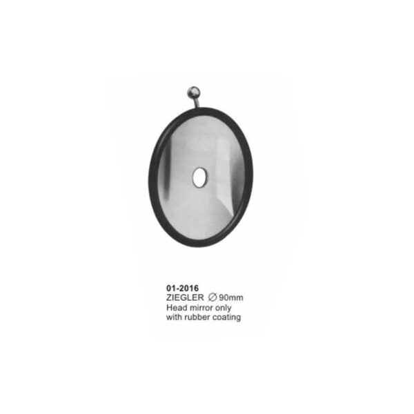 ZIEGLER Head Mirror Only With Rubber Coating