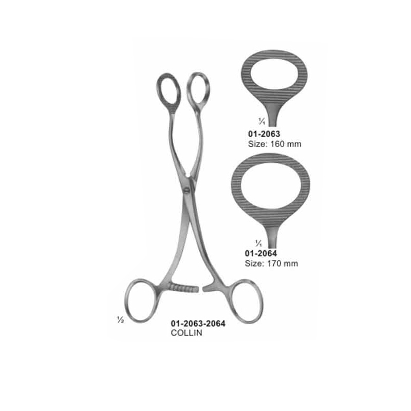 COLLIN Tongue Forceps