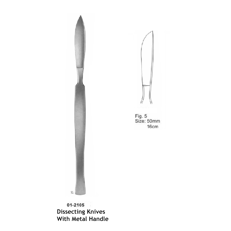 Dissecting Knives Stainless Fig 5 Blade 50 mm
