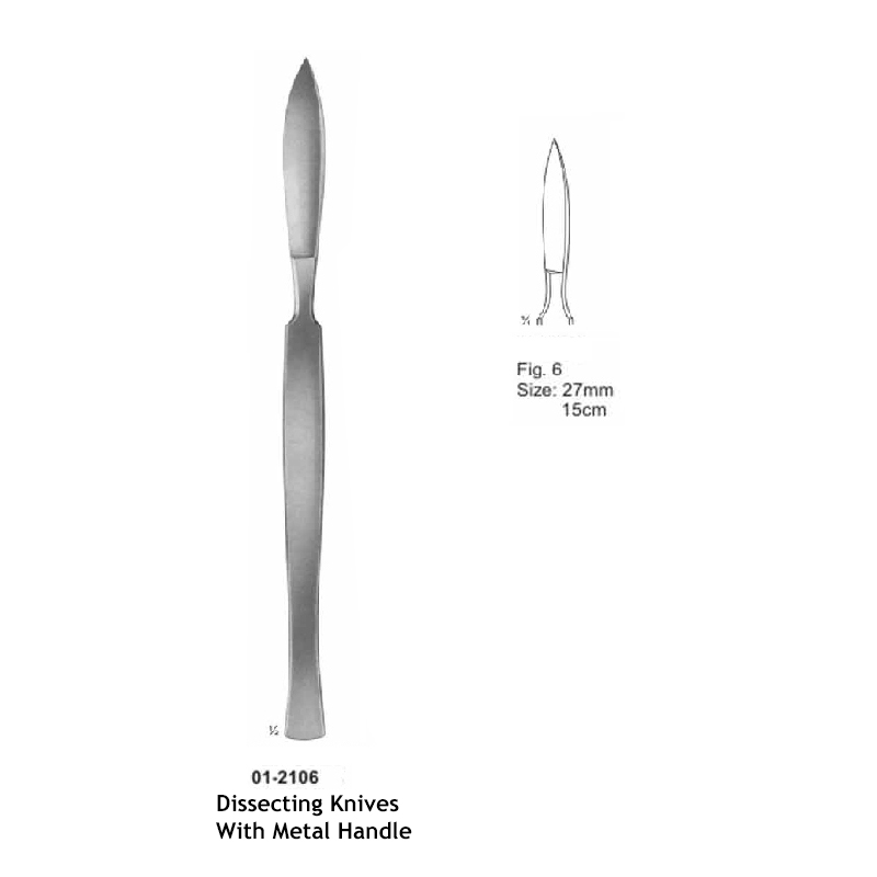 Dissecting Knives Stainless Fig 6 Blade 27 mm