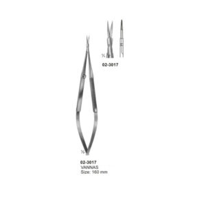 Vannas Micro Surgical Scissor Straight