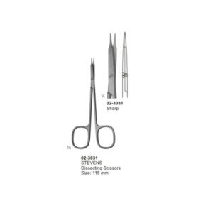 Stevens Dissecting Scissors Straight Sharp