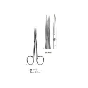 IRIS Delicate Surgical Scissor Straight 120 mm