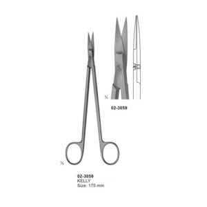 KELLY Scissor Straight 175 mm