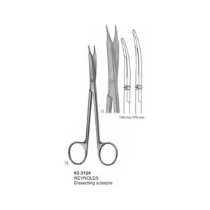 REYNOLDS Dissecting Scissors Sharp