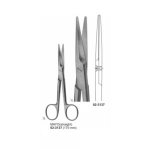 MAYO Surgical Dissecting Scissor Straight 170 mm