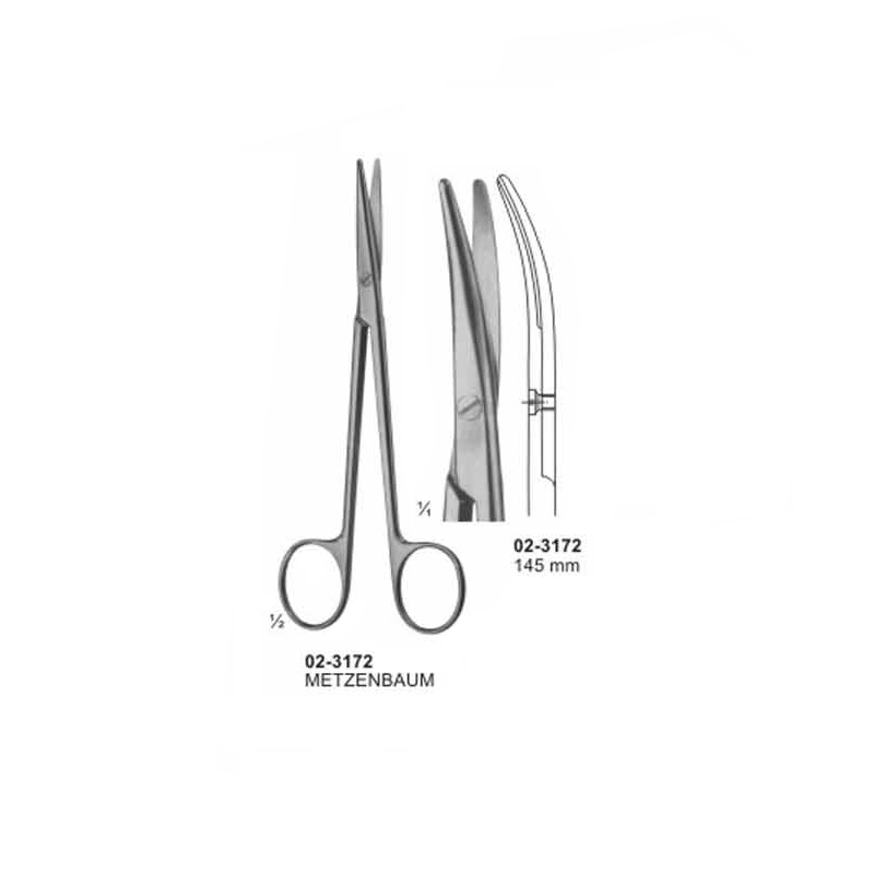 METZENBAUM Dissecting Scissor Curved 145 mm