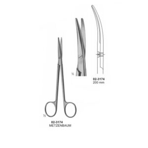 METZENBAUM Dissecting Scissors Curved 200 mm