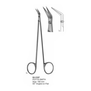 Potts-Smith Vessel Scissor 55 Degree