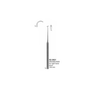 Kronecker Suture Instrument Right Hand Blunt 155 mm