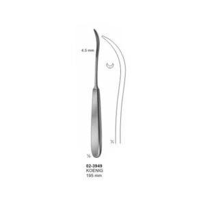 Koenig Guiding Probe And Suture Instrument 195 mm