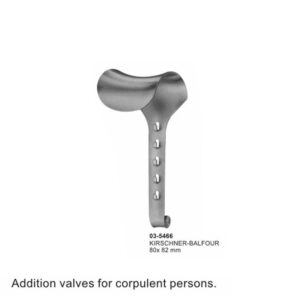 Kirschner-Balfour 80x82 mm Abdominal Retractors
