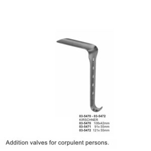 Kirschner 108x42 mm Abdominal Retractors