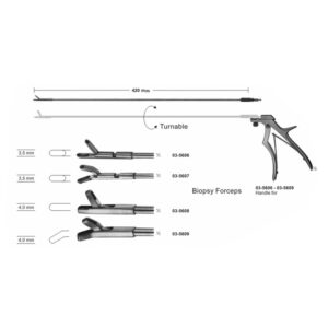 Biopsy Forceps Turnable
