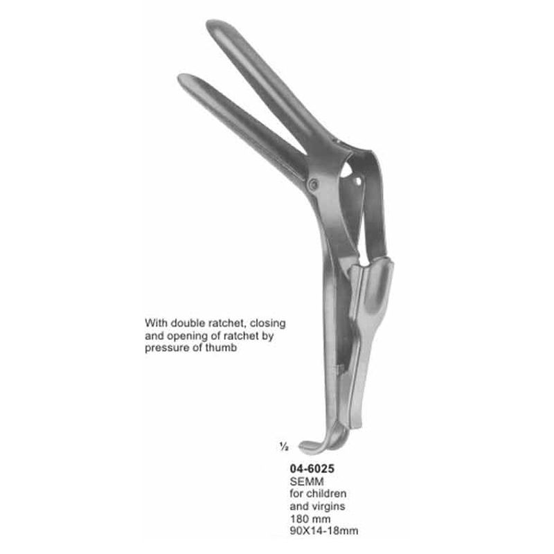 Semm Vaginal Specula For Children And Virgins 180 mm