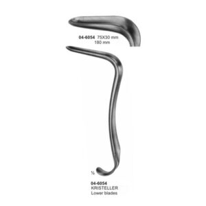 Kristeller Vaginal Specula 75x30 mm Lower Blades