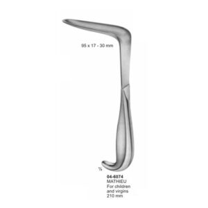 Mathieu For Children And Virgins 210 mm Vaginal Specula