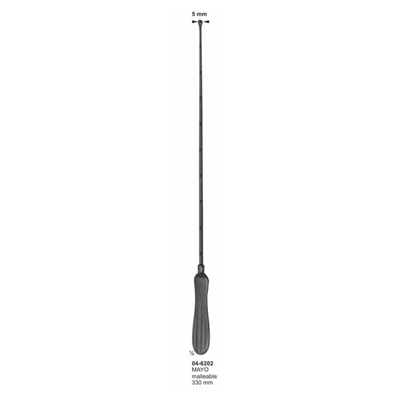 Mayo Malleable Uterine Probes 330 mm
