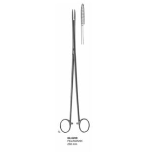 Pelkman Straight Uterine Dressing Forceps 260 mm