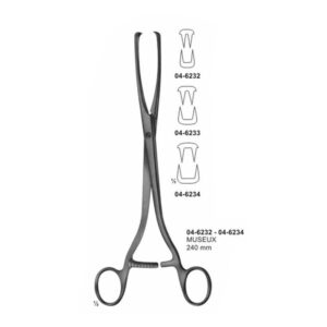 Museux Uterine Tenaculum Forceps 240 mm