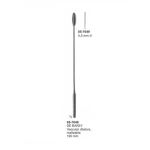 DE BAKEY Vascular Dilators Malleable diameter 0,5mm length 190 mm