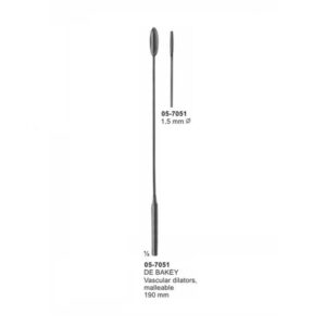 DE BAKEY Vascular Dilators Malleable diameter 1,5mm length 190 mm