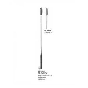 DE BAKEY Vascular Dilators Malleable diameter 2,0mm length 190 mm