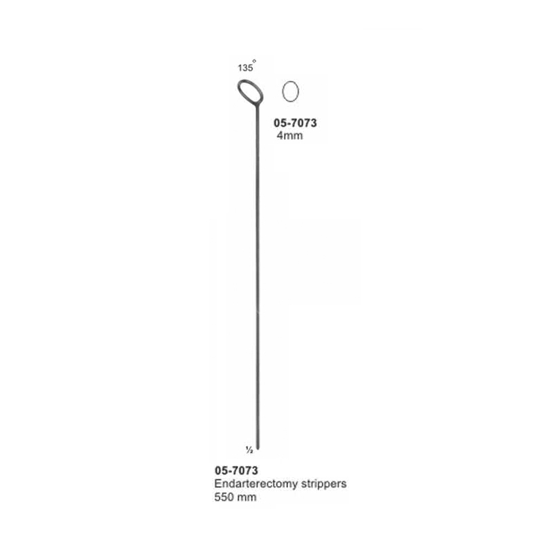 Endarterectomy Strippers Tourniquets length 4 mm