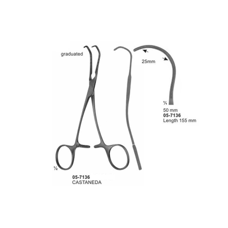 CASTANEDA Multi Purpose Clamps 50 mm Length 155 mm