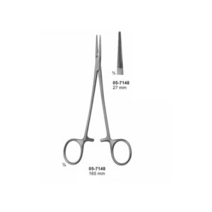 Haemostatic Forceps 27mm Length 165 mm