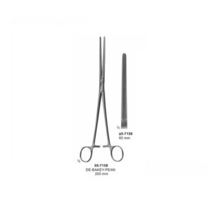 DE BAKEY PEAN Haemostatic Forceps 60 mm Length 200 mm