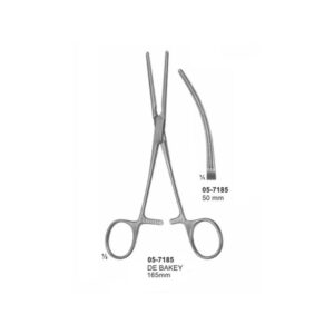 DE BAKEY Coarctation Clamps 50 mm Length 165 mm