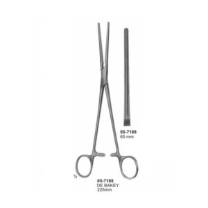 DE BAKEY Patent Ducts Clamps 65 mm Length 225 mm