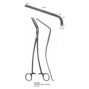 DE BAKEY Bronchus Clamps 93 mm Length 240 mm