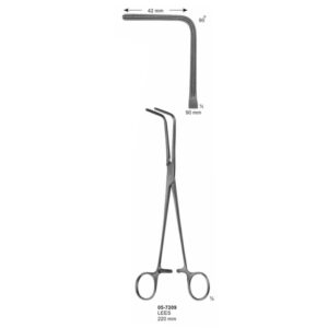 LEES Bronchus Clamps 90 mm Length 220 mm