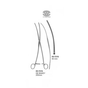 DE BAKEY Aneurysm Clamps 95 mm Length 250 mm