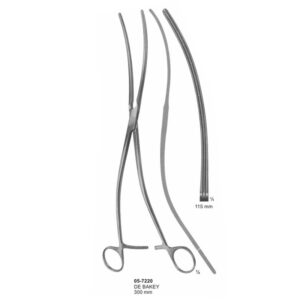DE BAKEY Aneurysm Clamps 115 mm Length 300 mm