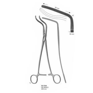 OCHSNER Atraumata Aorta Clamps 95 mm Length 265 mm