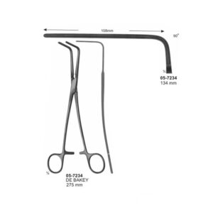 DE BAKEY Multi Purpose Clamps 134 mm Length 275 mm