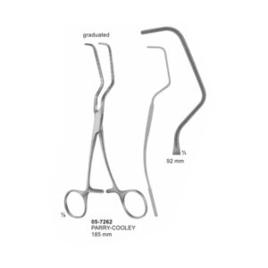 Parry-Cooley Atraumata Aorta Clamps 185 mm