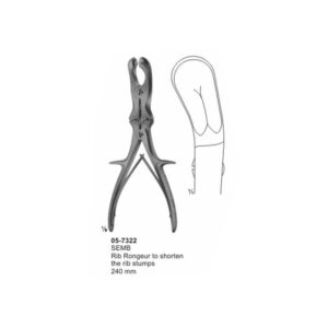 Semb Rib Rongeur Rib Stumps 240 mm