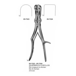 Sauerbruch-Coryllos Rib Rongeur 310 mm
