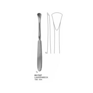 Langenbeck Rib Raspatories 190 mm