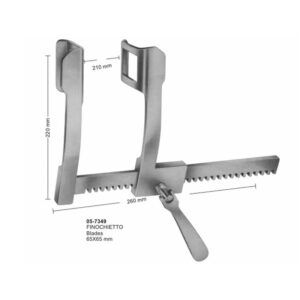 Finochietto Rib Spreaders Blades 65x65 mm