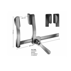 Cooley Sternotomy Spreaders Blades For Children