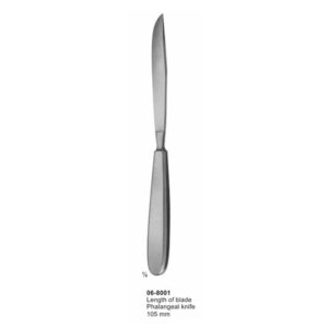 Phalangeal Knife Amputation And Resection Knives 105 mm
