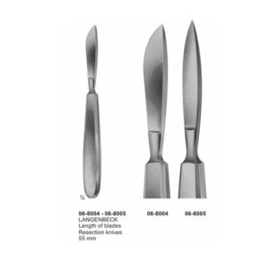 Langenbeck Knife Resection Knives 55 mm