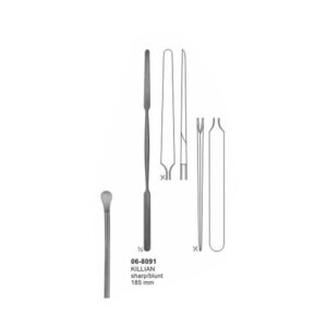 Killian Raspatories Sharp/Blunt Straight 185 mm
